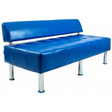 Диван Richman Офис Двойка 1550 x 680 x 750H см Со спинкой Rainbow Royal Blue Синий