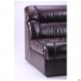 Диван Richman Визит Двойка 870 x 1650 x 850H см Угол Титан Dark Brown Коричневый