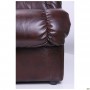 Диван Richman Визит Двойка 870 x 1650 x 850H см Титан Dark Brown Коричневый