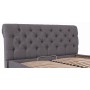 Кровать двуспальная Richman Лондон Comfort 160 х 190 см Мисти Dark Grey С подъемным механизмом и нишей для белья Темно-серая