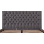 Кровать Richman Кембридж Comfort 120 х 200 см Мисти Dark Grey С подъемным механизмом и нишей для белья Темно-серая