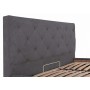 Кровать Richman Бристоль Comfort 120 х 200 см Мисти Dark Grey С подъемным механизмом и нишей для белья Темно-серая