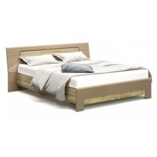 Кровать двуспальная Мебель Сервис система Флоренс 160х200 с ламелями Секвойя (nn0m6o)