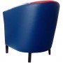Кресло Richman Бафи 65 x 65 x 80H Boom 21/16 Синее + Красное