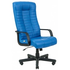 Офисное Кресло Руководителя Richman Атлант Zeus Deluxe Blue Пластик М1 Tilt Синее